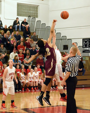 Morton Varsity Girls B-ball vs Dunlap
