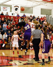 Morton Var Girls B-ball vs Canton