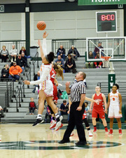Morton Var Girls B-ball vs Rock Island