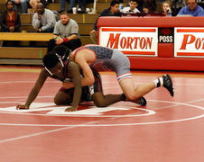 Morton Var Wrestling vs Champ. Central
