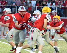 Morton Varsity Football Scrimmage