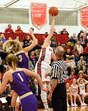 Morton Var Girls B-ball vs Canton