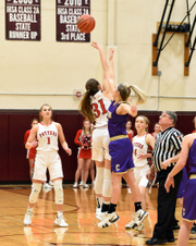 Morton Var Girls B-ball vs Canton2
