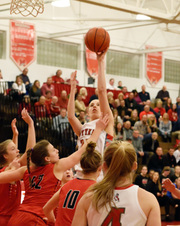 Morton Var. Girls B-ball vs Pekin