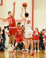 Morton Var Boys B-ball vs Pekin2