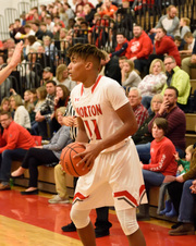 Morton Var Boys B-ball vs Prairie Centra