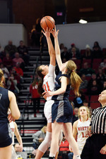 Morton Var Girls B-ball vs Nazareth