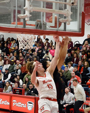 Morton Var Boys B-ball vs East Peoria