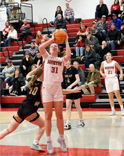 Morton Var Girls B-Ball vs Dunlap