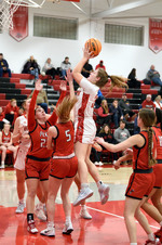 Morton Var Girls B-ball vs Pekin