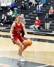 Morton Var Girls B-ball vs Rock Island