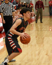 Morton Soph Boys B-ball vs Metamora