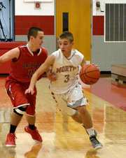 Morton Soph. Boys B-ball vs Pekin