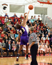 Morton Varsity Girls B-ball vs Canton
