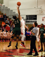 Morton Varsity Girls B-ball vs Richwoods