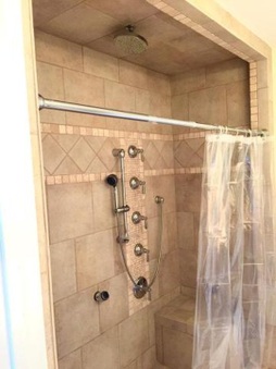 Lower level bathroom