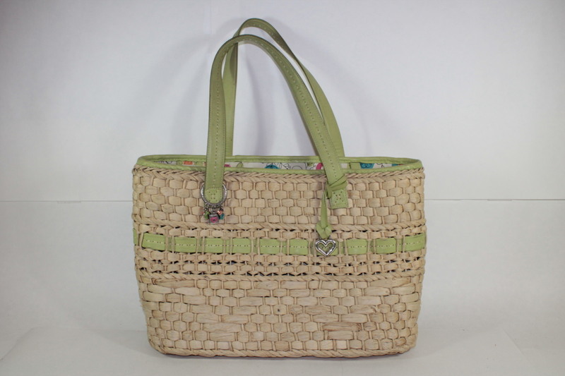 brighton basket weave purse