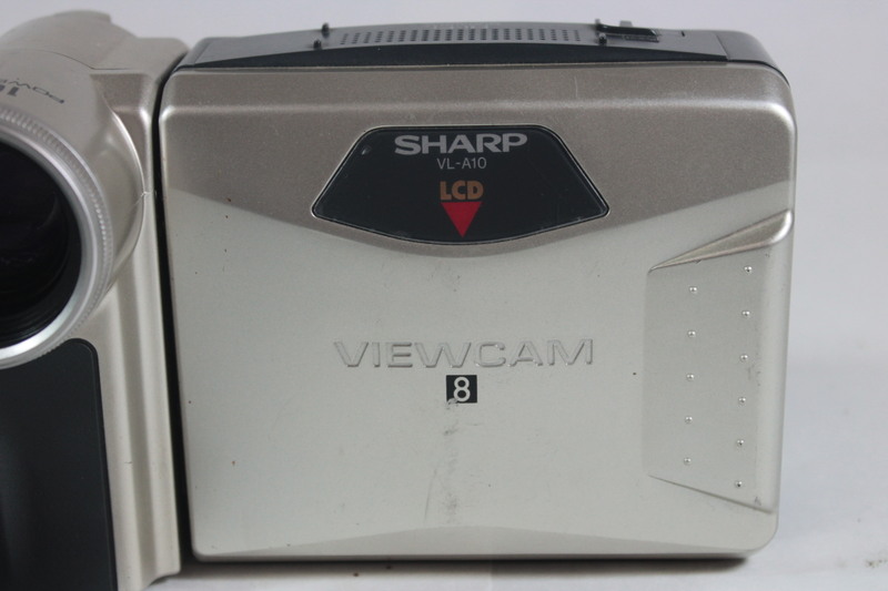 Sharp Viewcam VLA10U Video8 8mm Camcorder Tape Player Playback LCD eBay