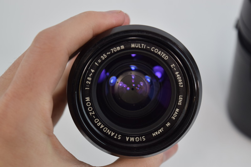 Objectif Sigma Zoom 35-70mm F/2.8-4 Pour Konica - Macro, Occasion Fonctionnel