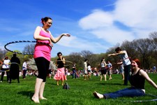 Hoopfest in Central Park
