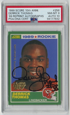 Score 1989 Anniversary Auto Complete Set