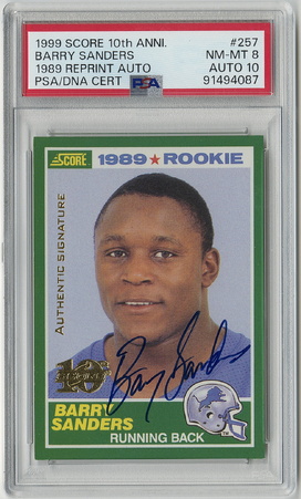 Score 1989 Anniversary Auto