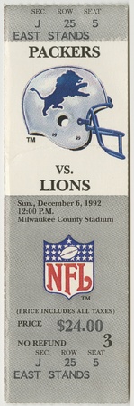 1992 Season Tickets