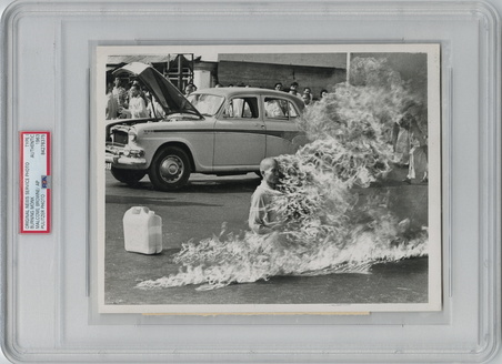 Thích Quảng Đức, The Burning Monk