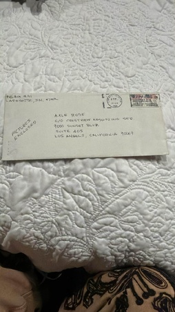 Sharon Bailey Letter