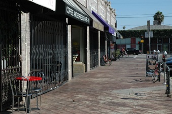 N. Heliotrope Dr @ Melrose LA