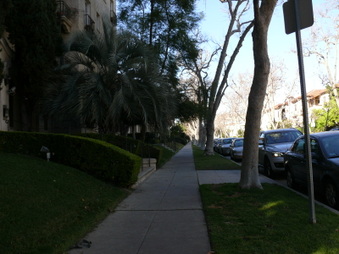 Sycamore Ave at 1st St
