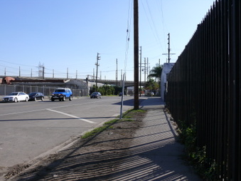 Willow St Studios Parking lot and Street