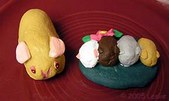 Salt Dough Cavies by Leslie