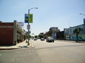 Melrose Ave. @ N. Orange Dr.