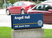 Angell Hall'English Professor
