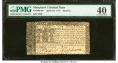 Maryland currency