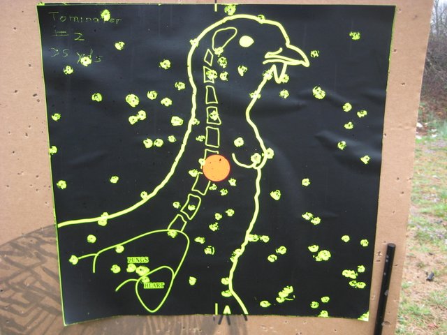 Patterned some more turkey loads.... | Modern Muzzleloader ...