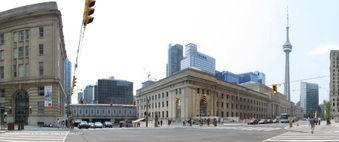 Bay St from Front St W to Queen St W