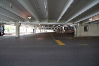 Parking garage on Absolute Ave