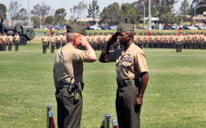 1ST MARINE DIVISION - CHANGE OF COMMAND