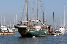 NEWPORT HARBOR ON A SUMMER DAY
