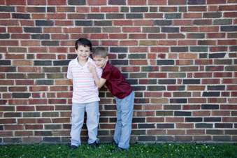 Julie and boys