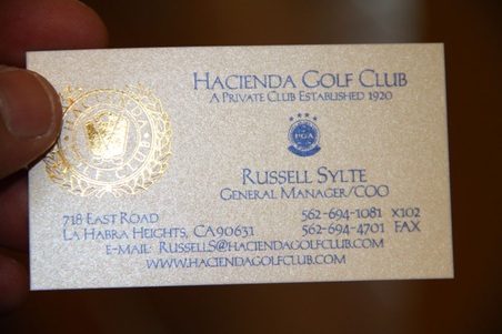 Hacienda Golf Club #4552