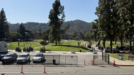 Parking Lot and Club House