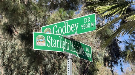 Roads near the course