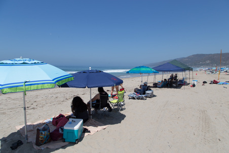 Beach between Tower 10 and 11