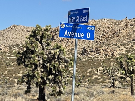 Streets around Four Aces