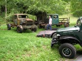 Loading Parts Truck with the 1950