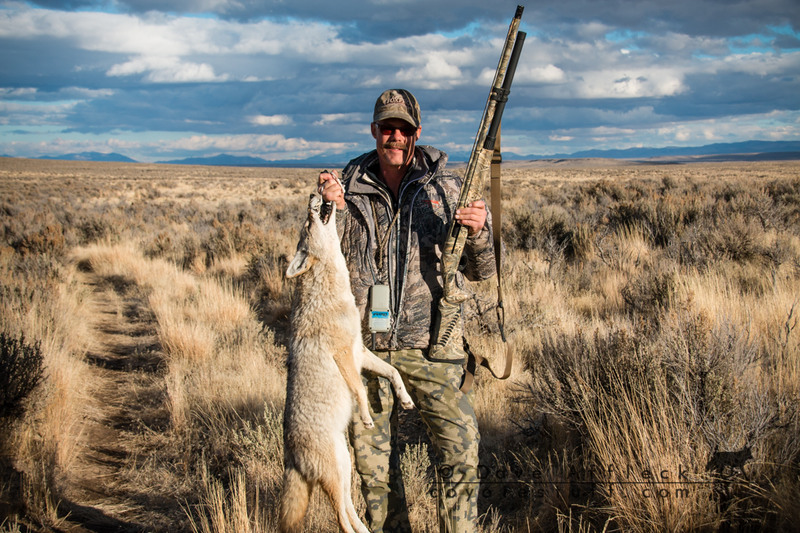 Me with coyote that almost ran me over before I saw it