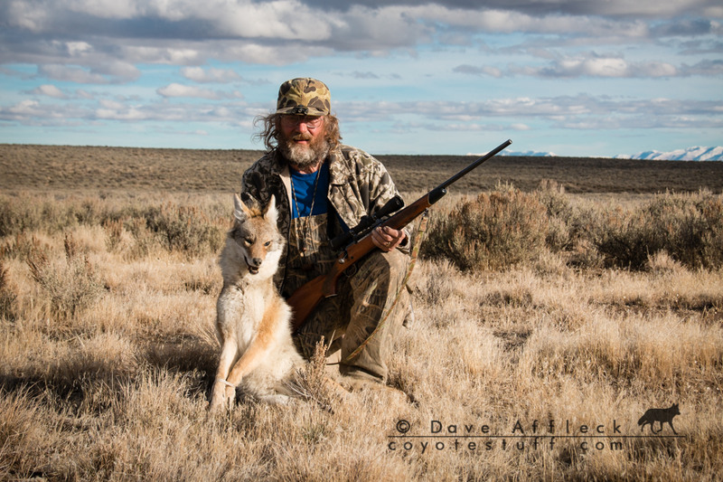 Tim and beautiful male coyote